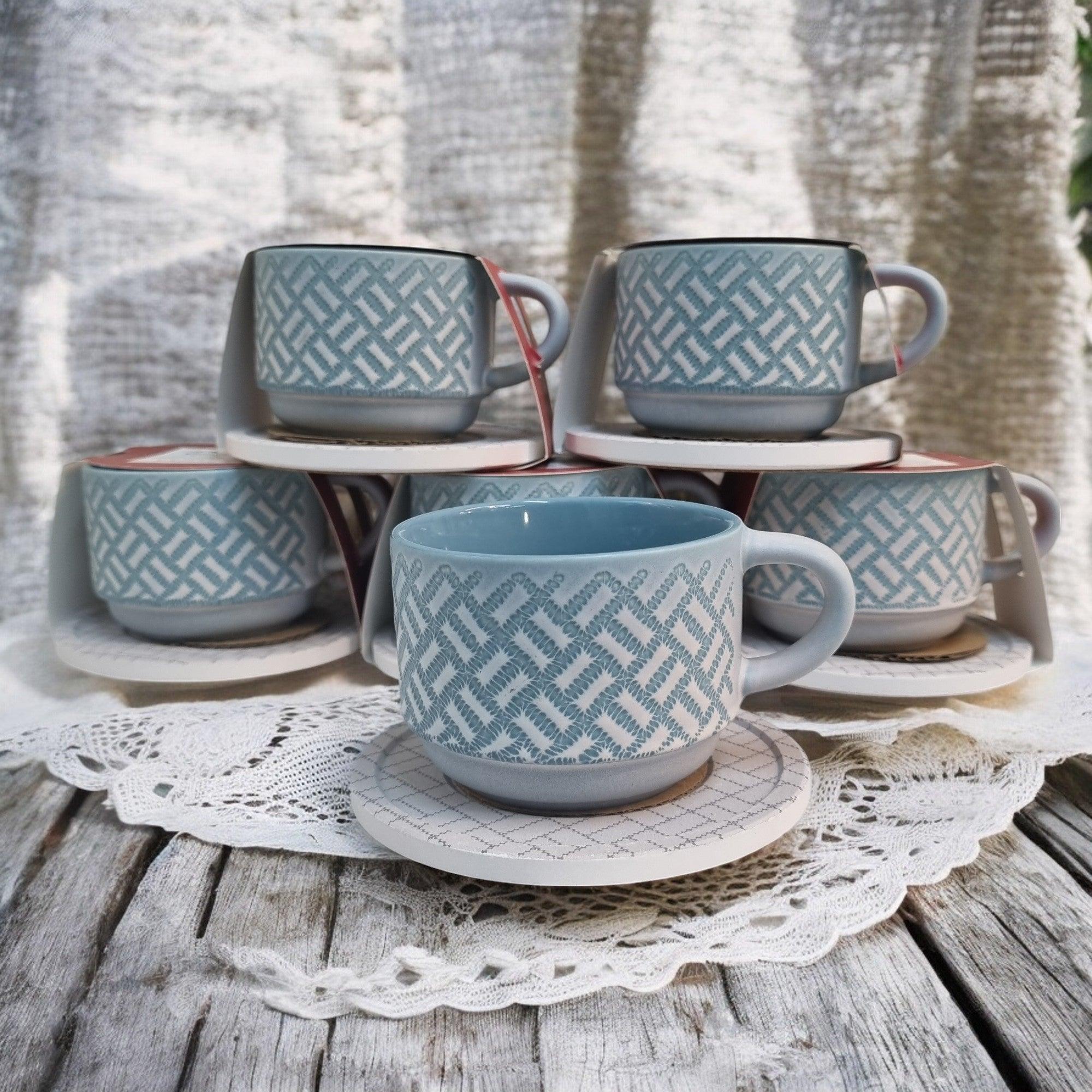 Pastel Series - Ceramic Mugs with Coasters - Image 12
