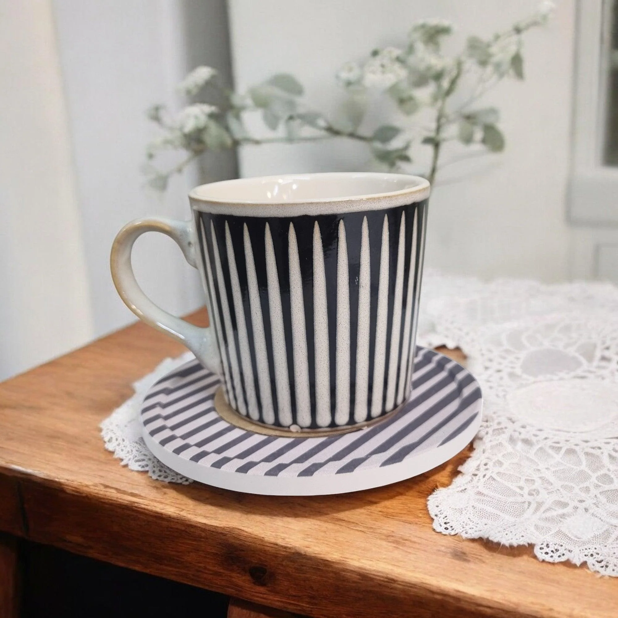 Umber Series - Ceramic Mugs with Coasters - Image 13