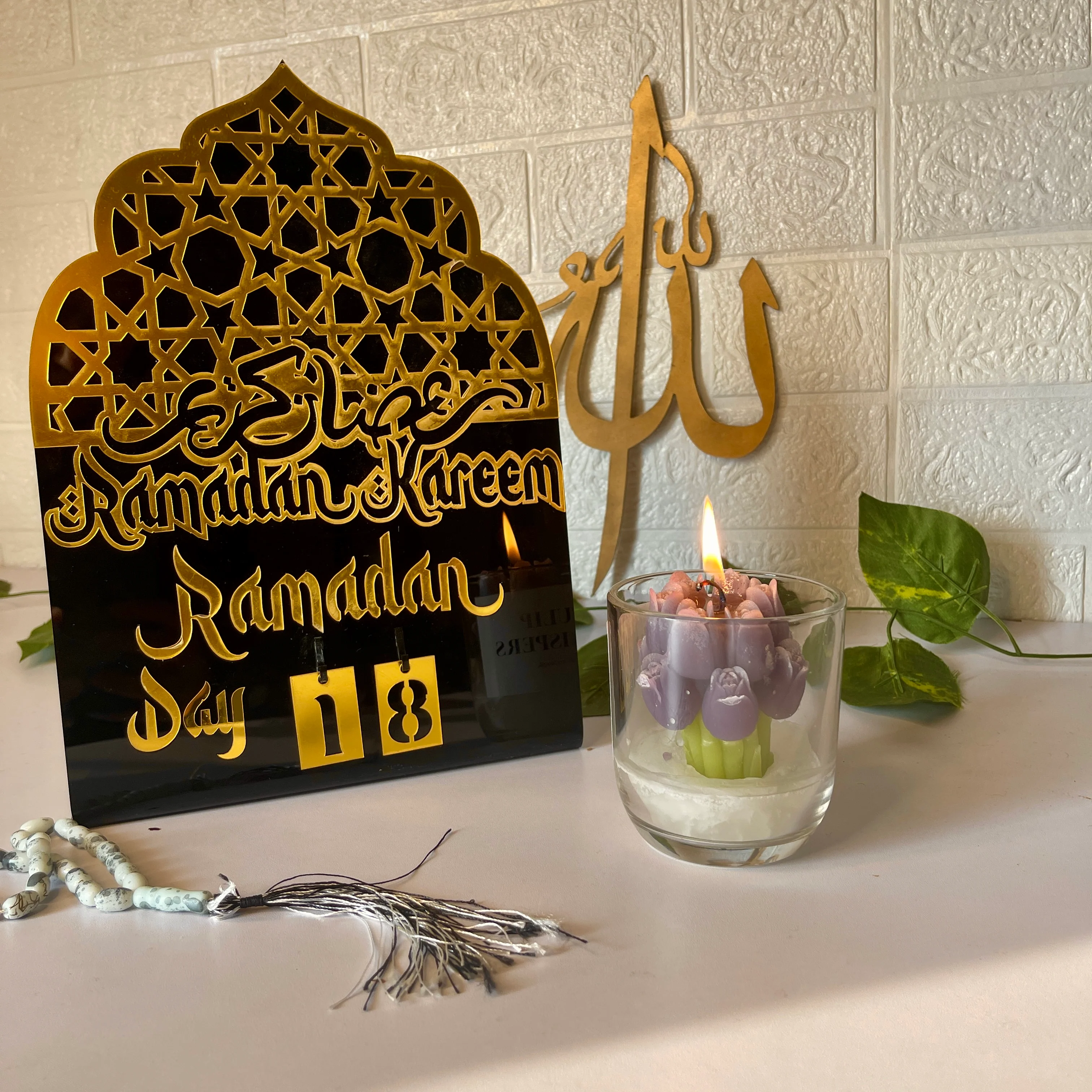 Ramadan Kareem Acrylic Countdown Stand - Image 3