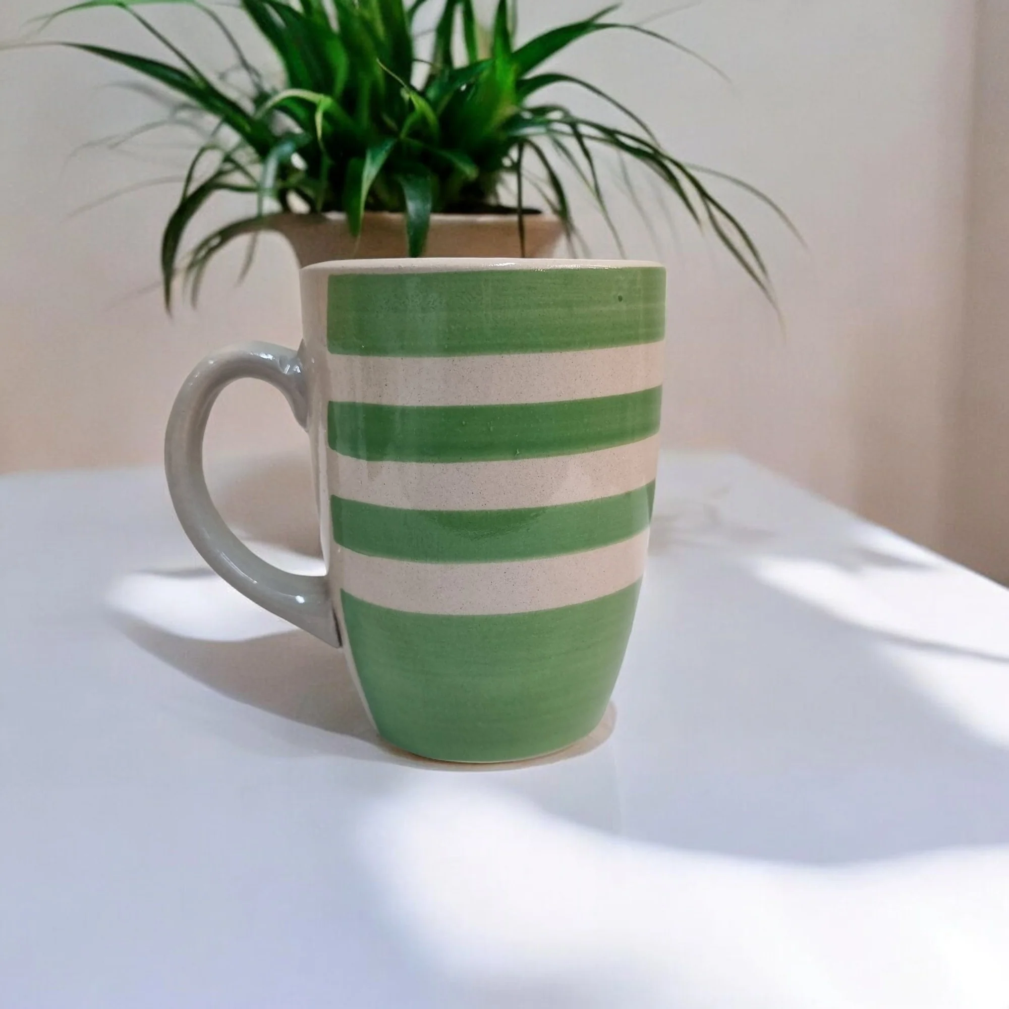 Striped Ceramic Mugs (280ml) - Image 4