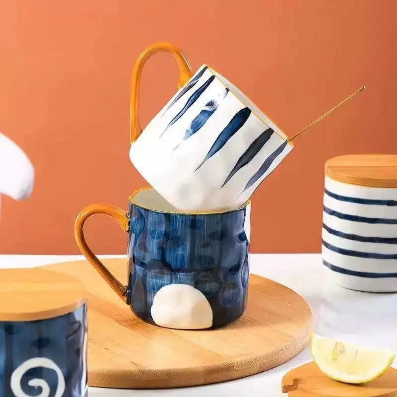 Artistic Blue Mug Series - Image 10