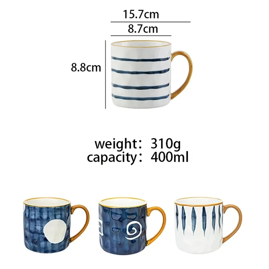 Artistic Blue Mug Series - Image 8