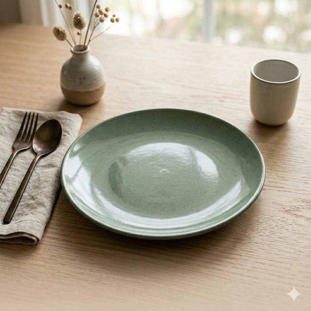 Speckled Minimalist Serving Plate (10 inch) - Image 2