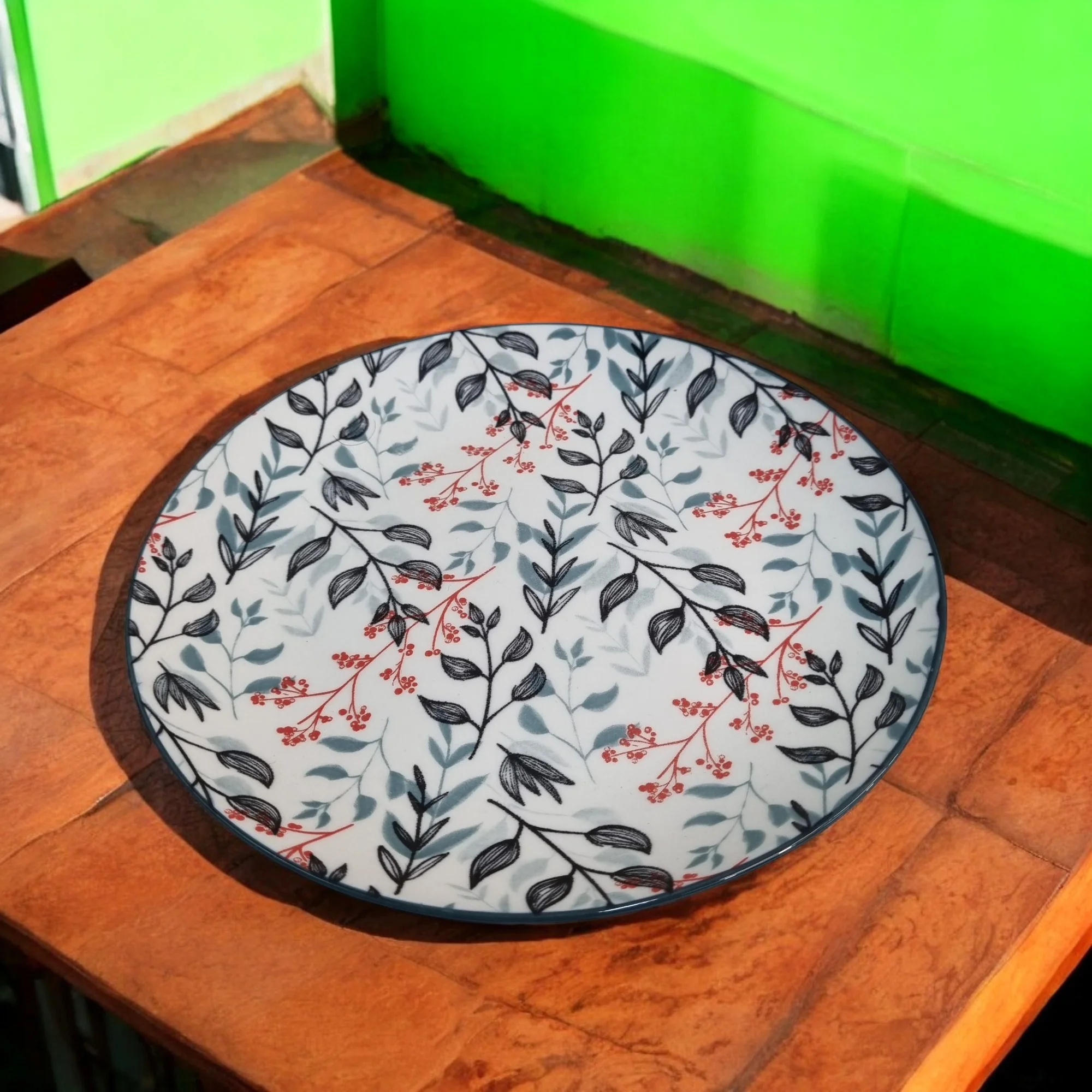 Botanical Charm Ceramic Plate Collection (5 Inch) - Image 4