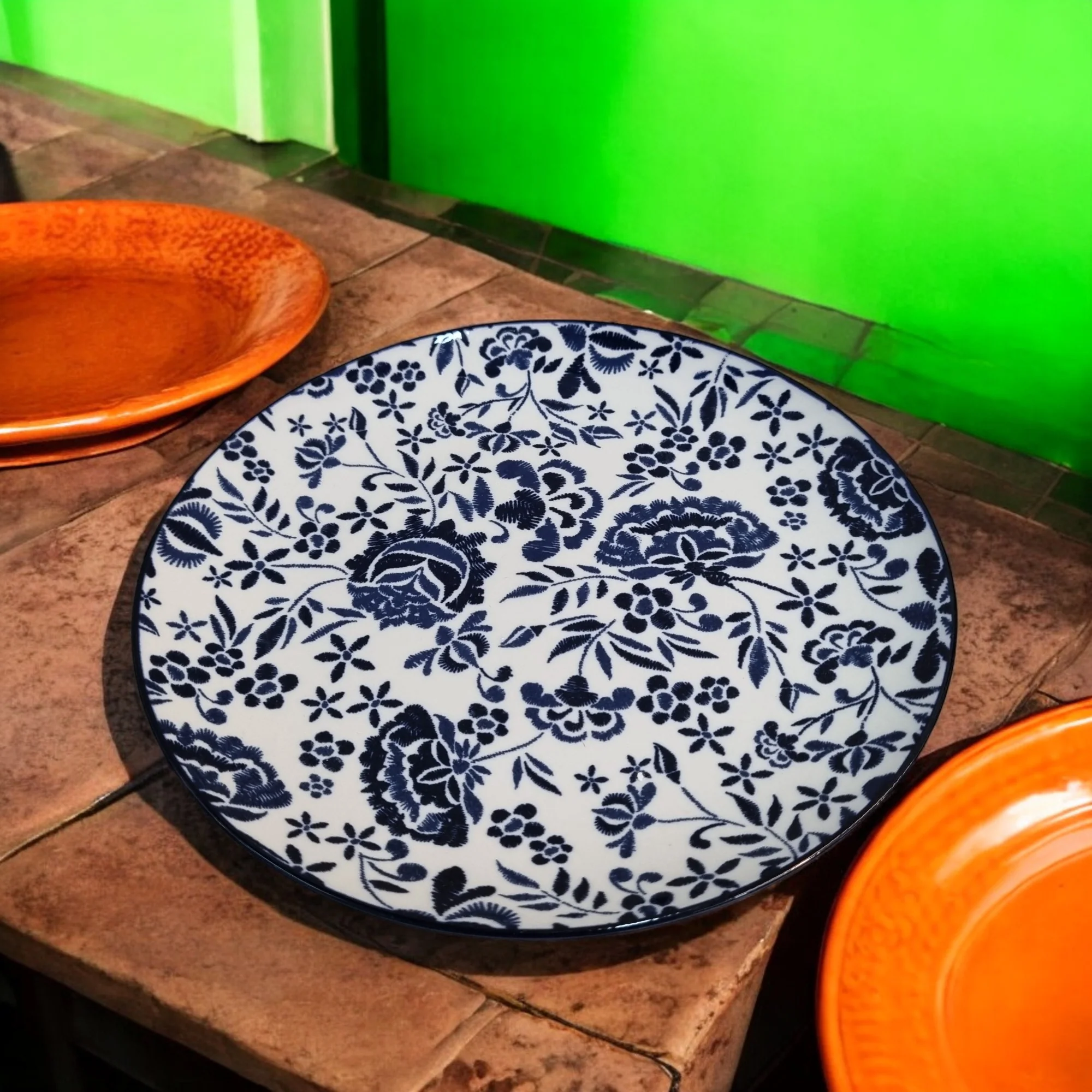 Botanical Charm Ceramic Plate Collection (5 Inch) - Image 7