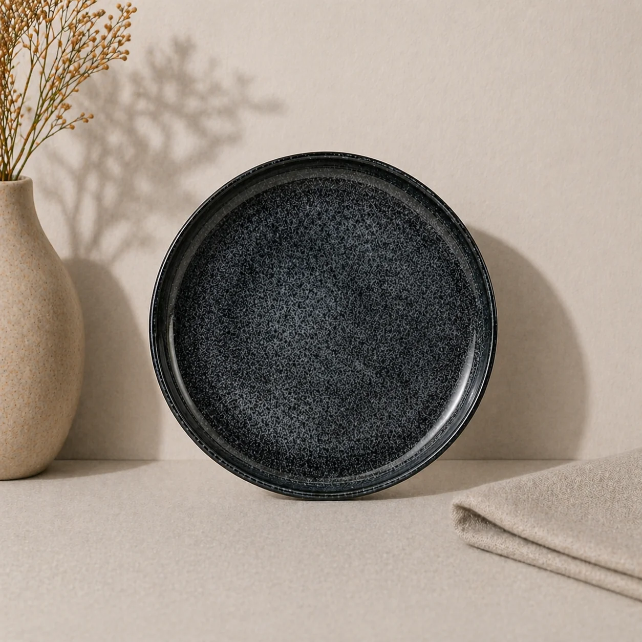 Midnight Speckled Ceramic Dinnerware Series - Image 5
