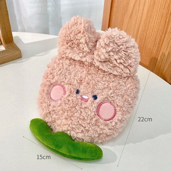 Plush Animal-Themed Kids Hot Water Bag (350ml) - Image 6