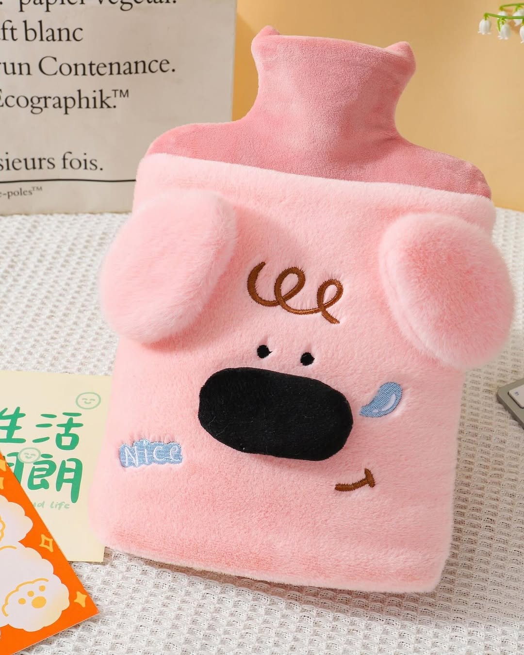 Dog Theme Hot Water Bag (2000ml) - Image 3