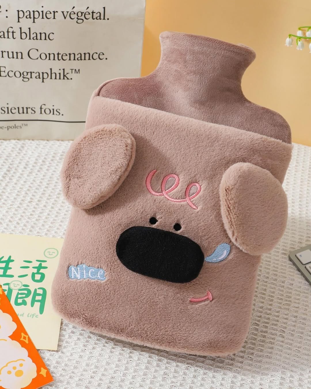 Dog Theme Hot Water Bag (2000ml) - Image 4
