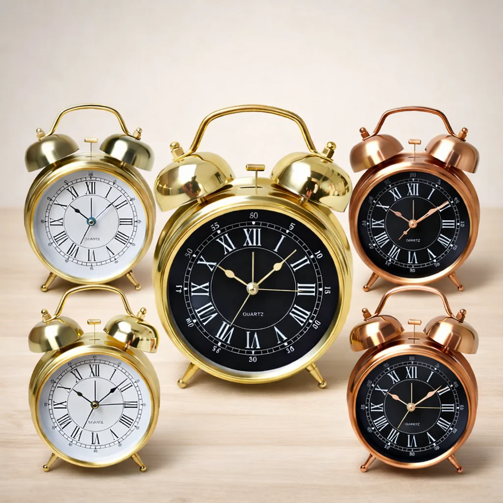 Vintage Twin Bell Alarm Clock - Image 13