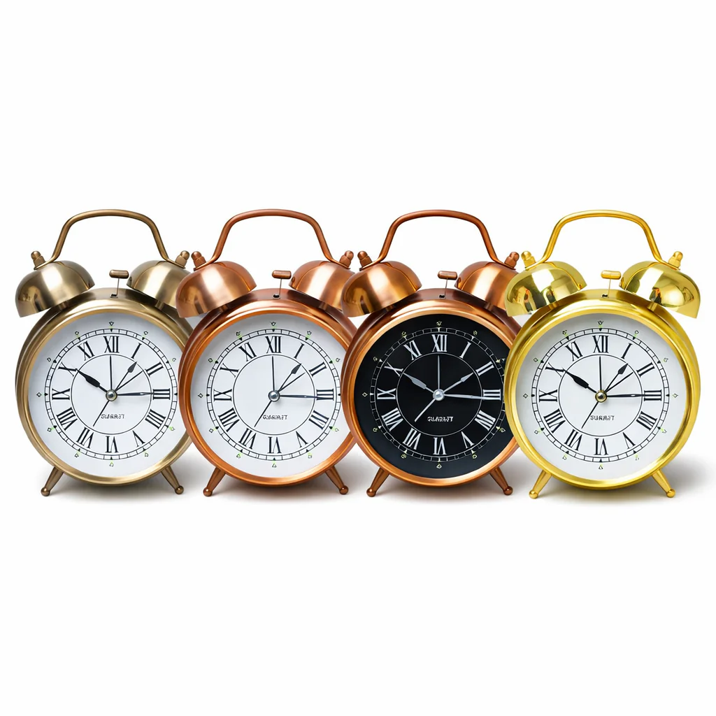 Vintage Twin Bell Alarm Clock - Image 6