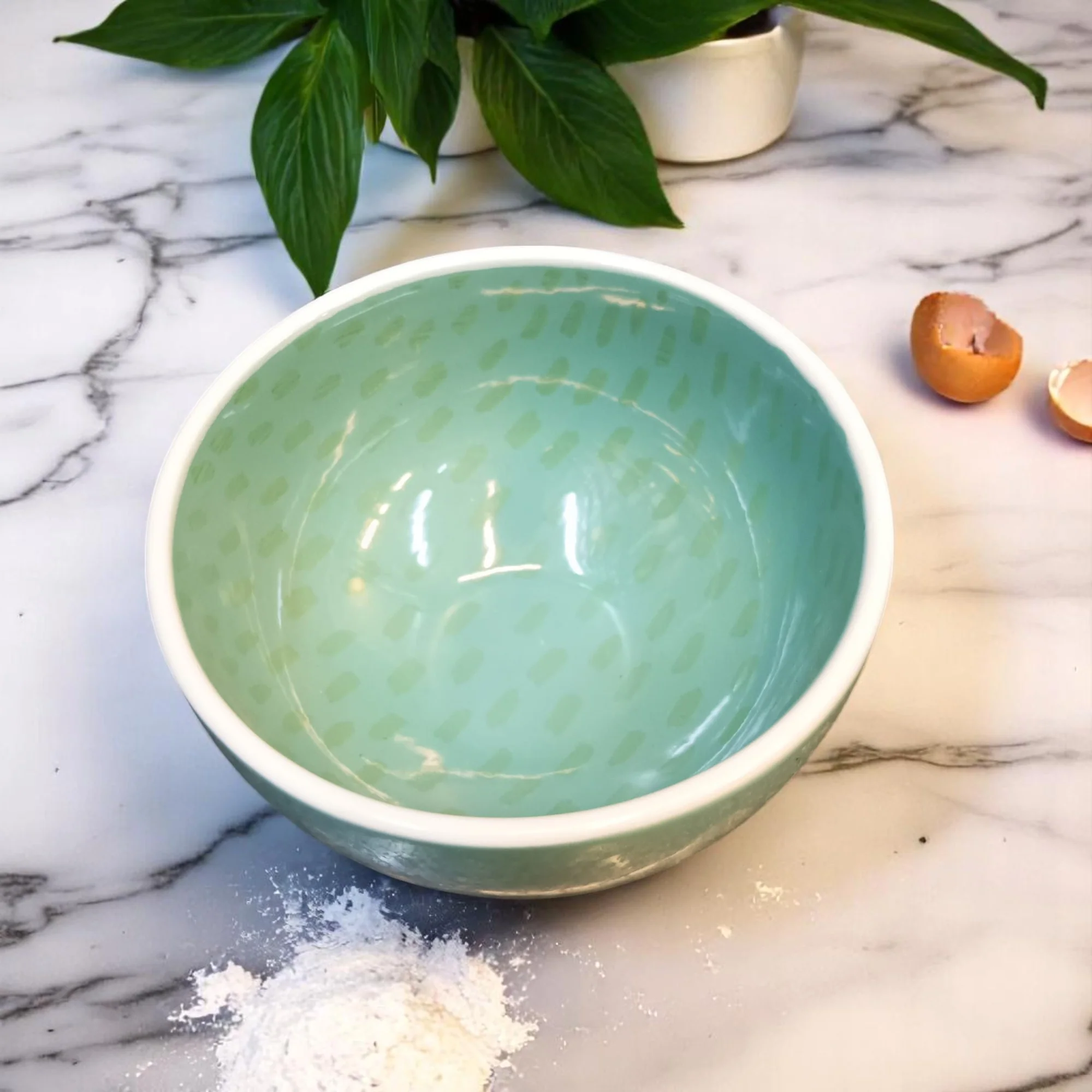 Glossy Mini Ceramic Bowl (4 Inch) - Image 2