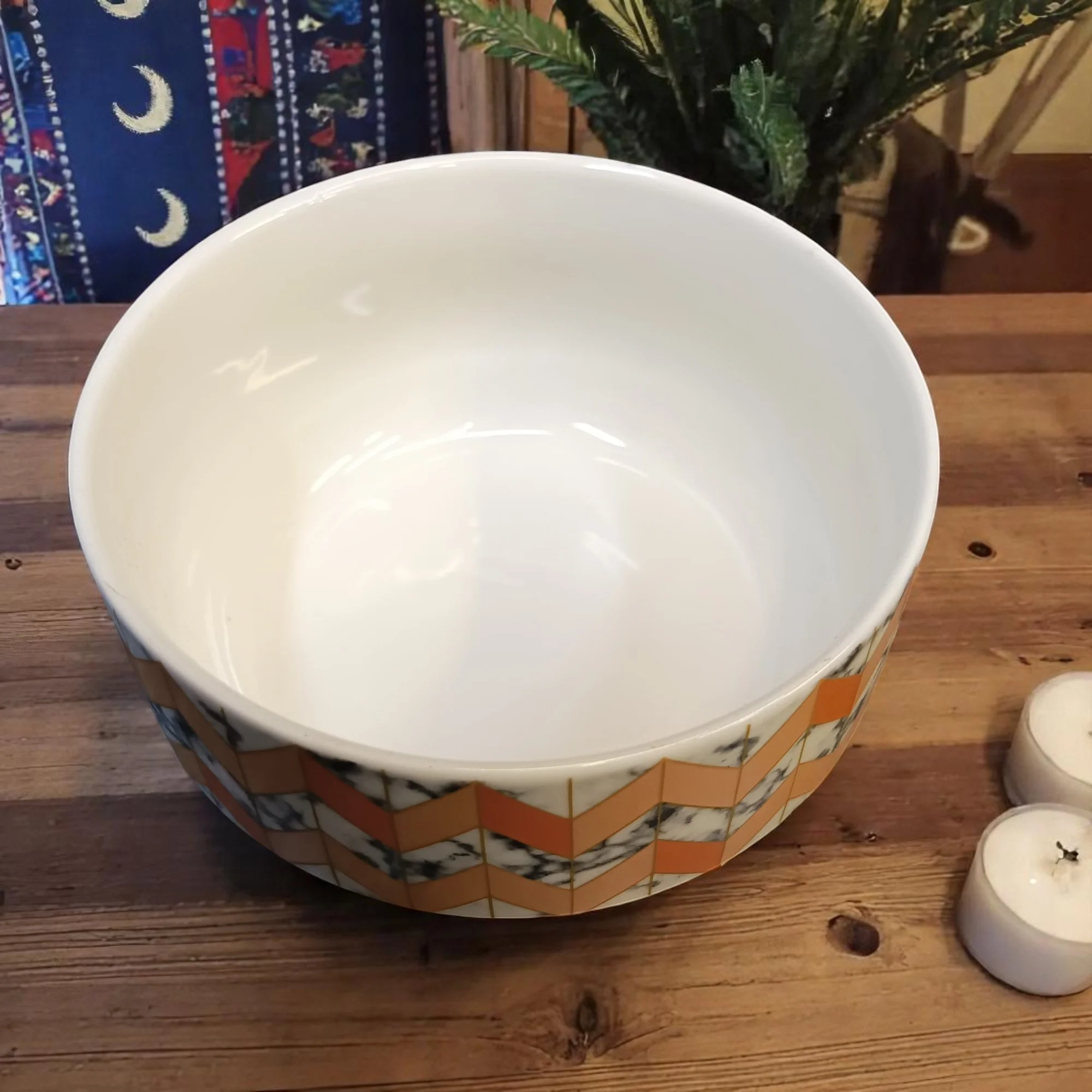 Dusky Geometry Bowl (7 inches) - Image 7