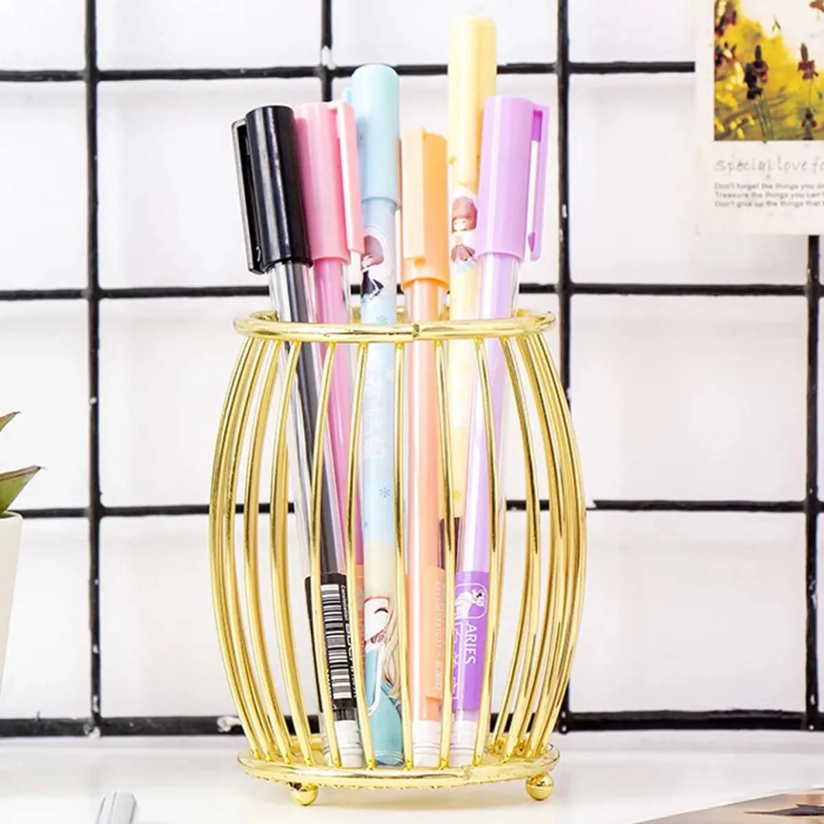 Bar Belly Metal Pencil Holder - Image 3