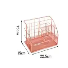 Rose Gold Metal Organizer - Image 4