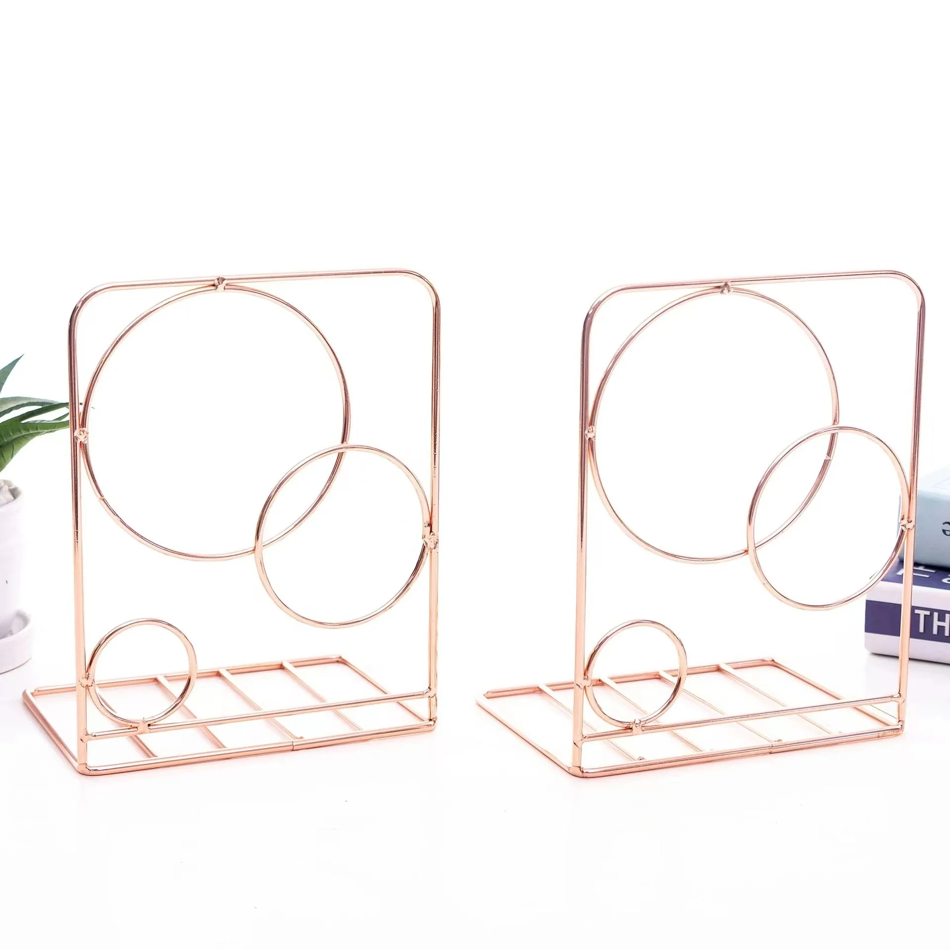 Metal Bookends – Abstract Designs - Image 11