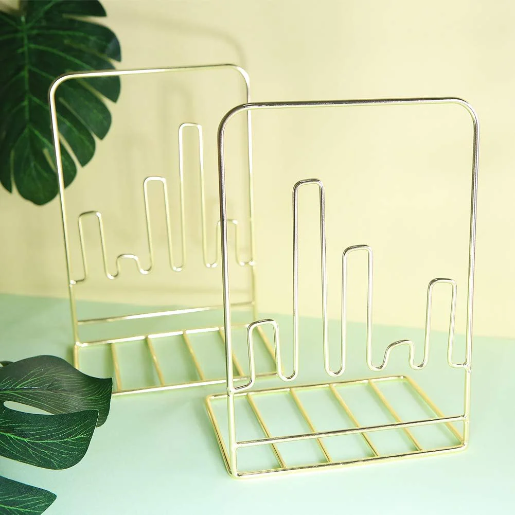 Metal Bookends – Abstract Designs - Image 15