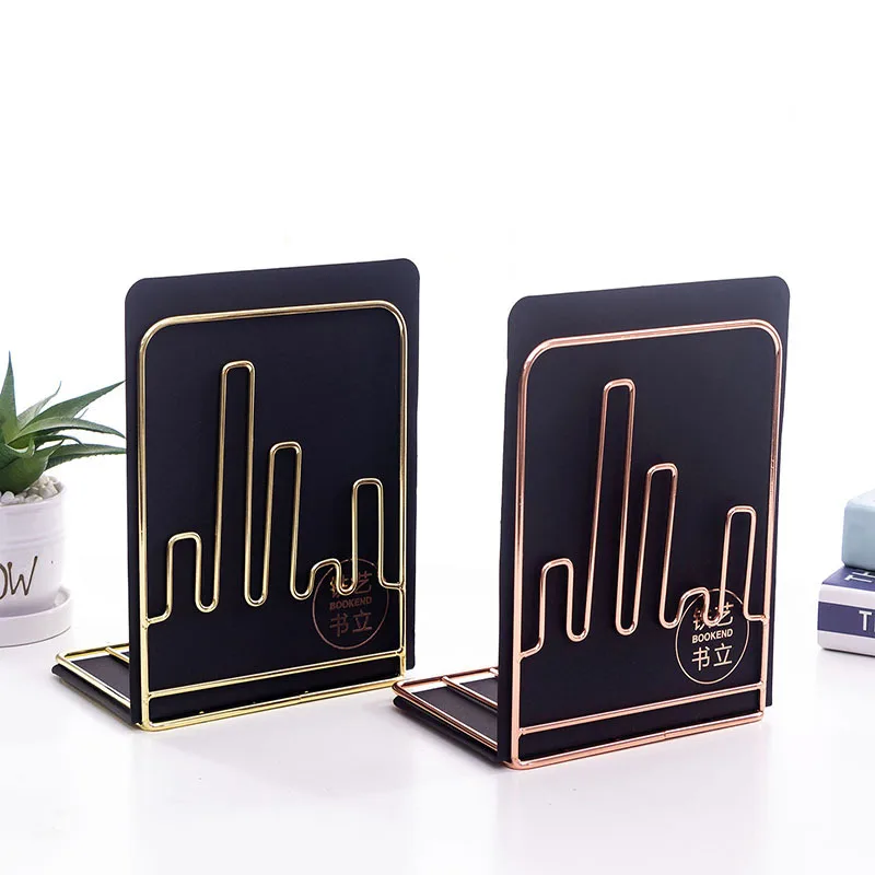 Metal Bookends – Abstract Designs - Image 9