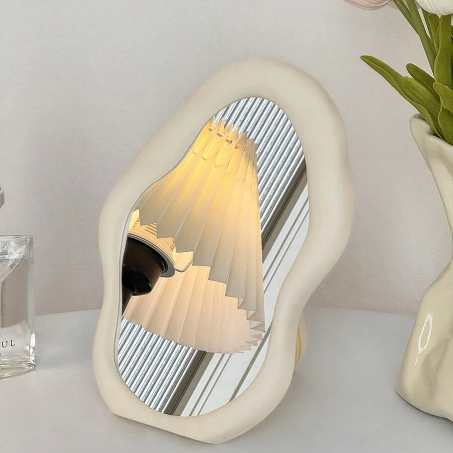 Pastel Wavy Frame Mirror - Image 6