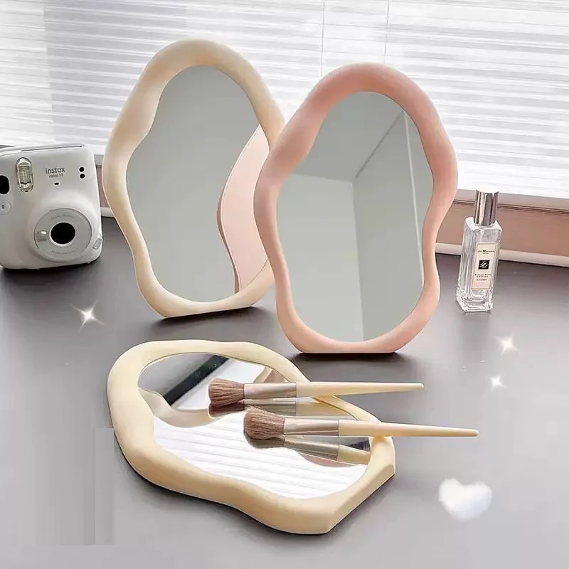 Pastel Wavy Frame Mirror - Image 7