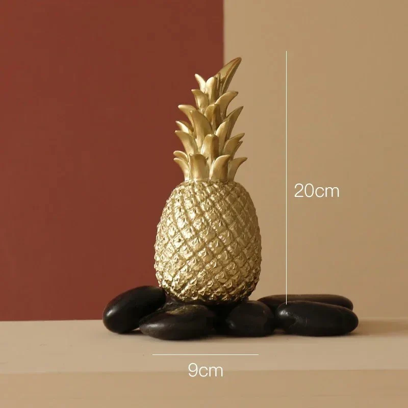 Pineapple-Shaped Ceramic Decor - Image 2