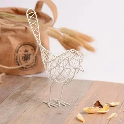 Metal Wire Bird Sculptures - Image 2
