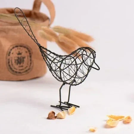Metal Wire Bird Sculptures - Image 9