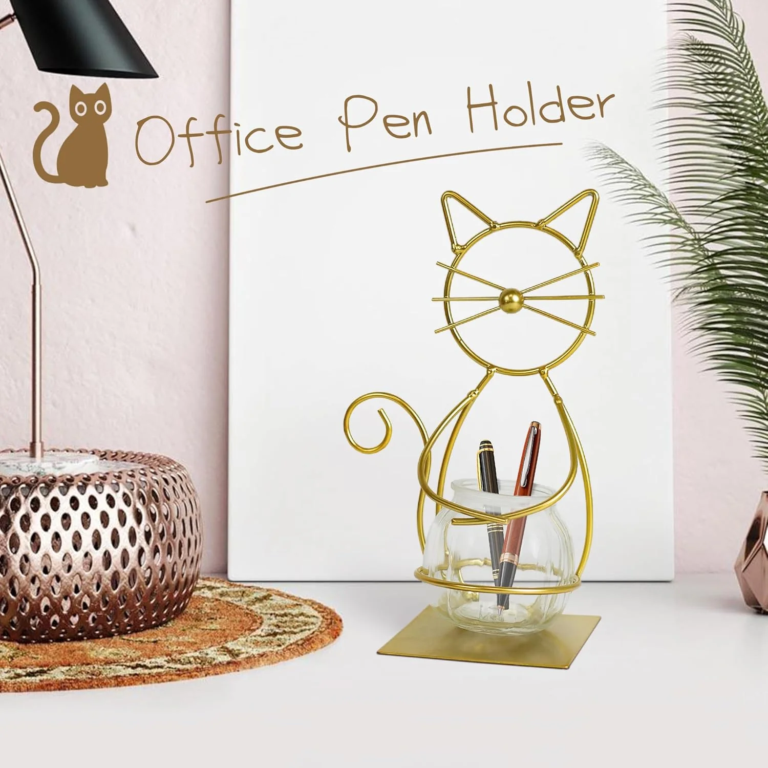Metal Cat Hydroponic Planter - Image 5