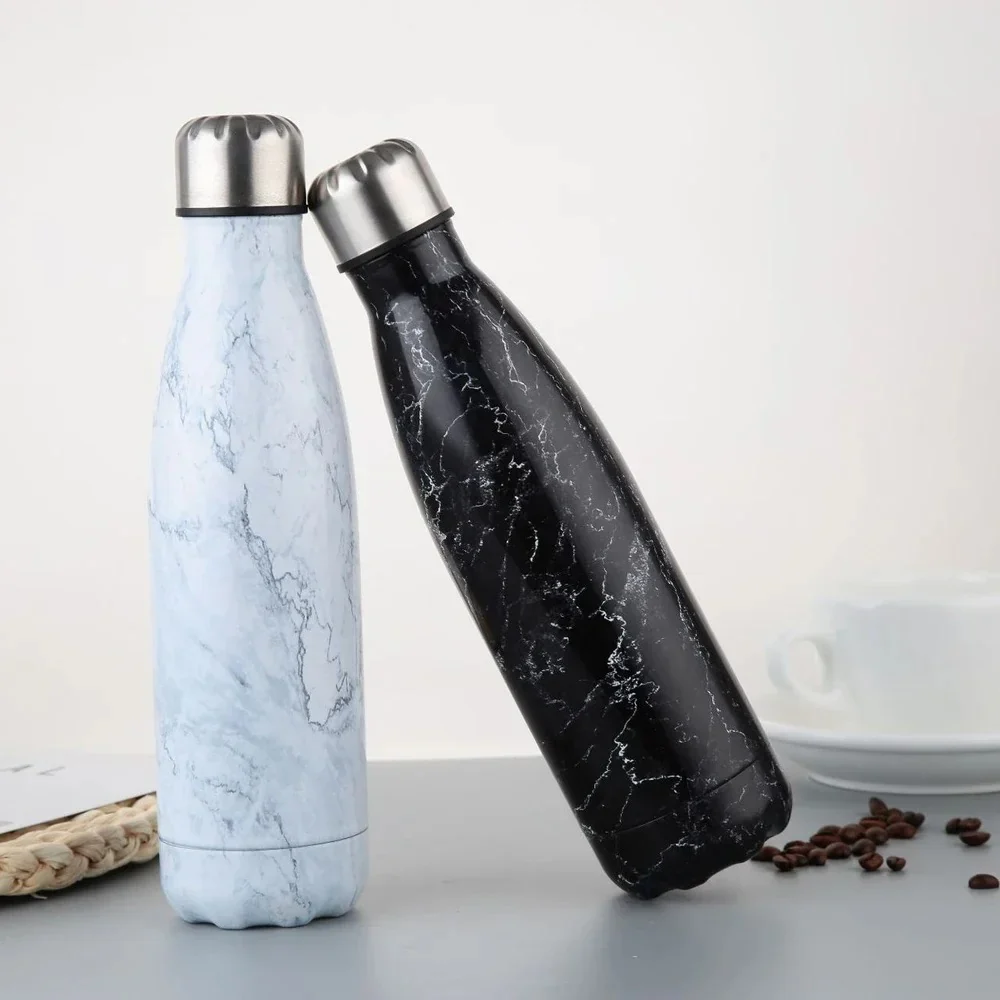 Marble Theme Water Bottle (500ml) - Image 3