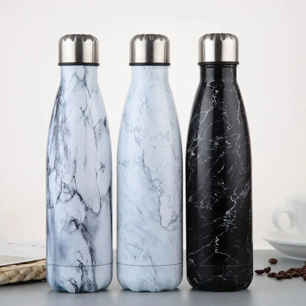 Marble Theme Water Bottle (500ml) - Image 5