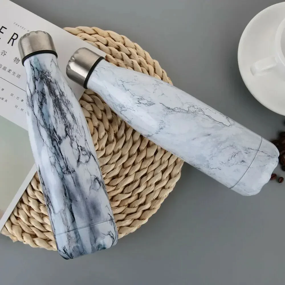 Marble Theme Water Bottle (500ml) - Image 6