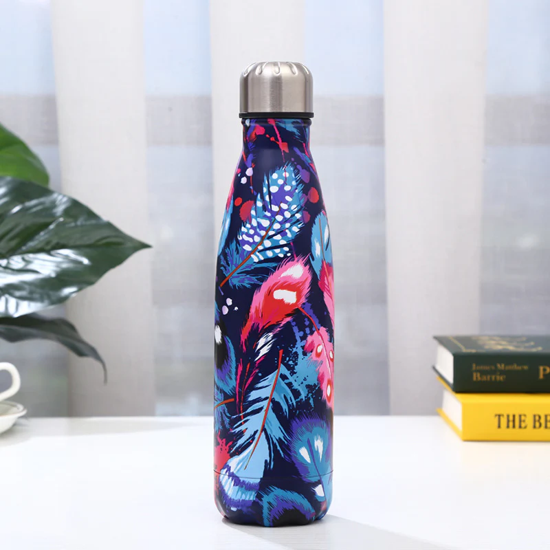 Spring Series Stainless Steel Water Bottle (500ml) - Image 3