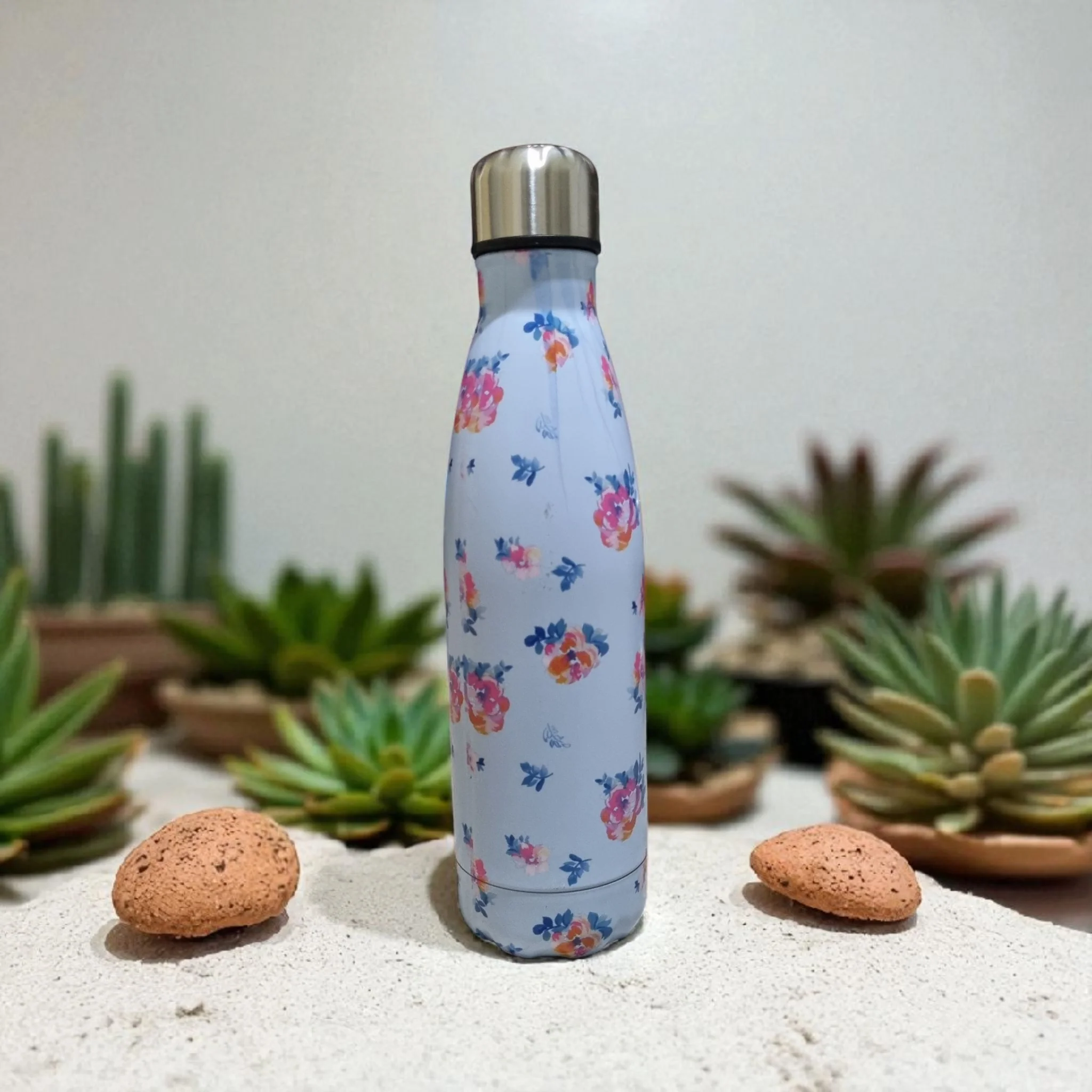 Spring Series Stainless Steel Water Bottle (500ml) - Image 5