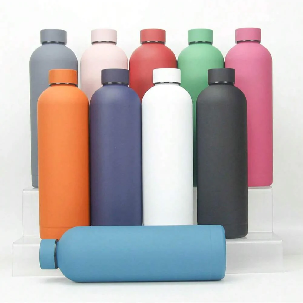 Matte Soft Finish Stainless Steel Water Bottle (750ml) - Image 2