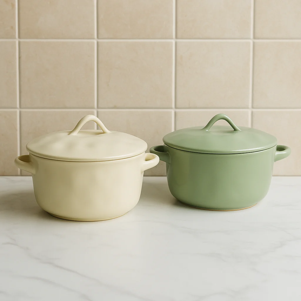 Ceramic Lidded Casserole Pot (10inch) - Image 3