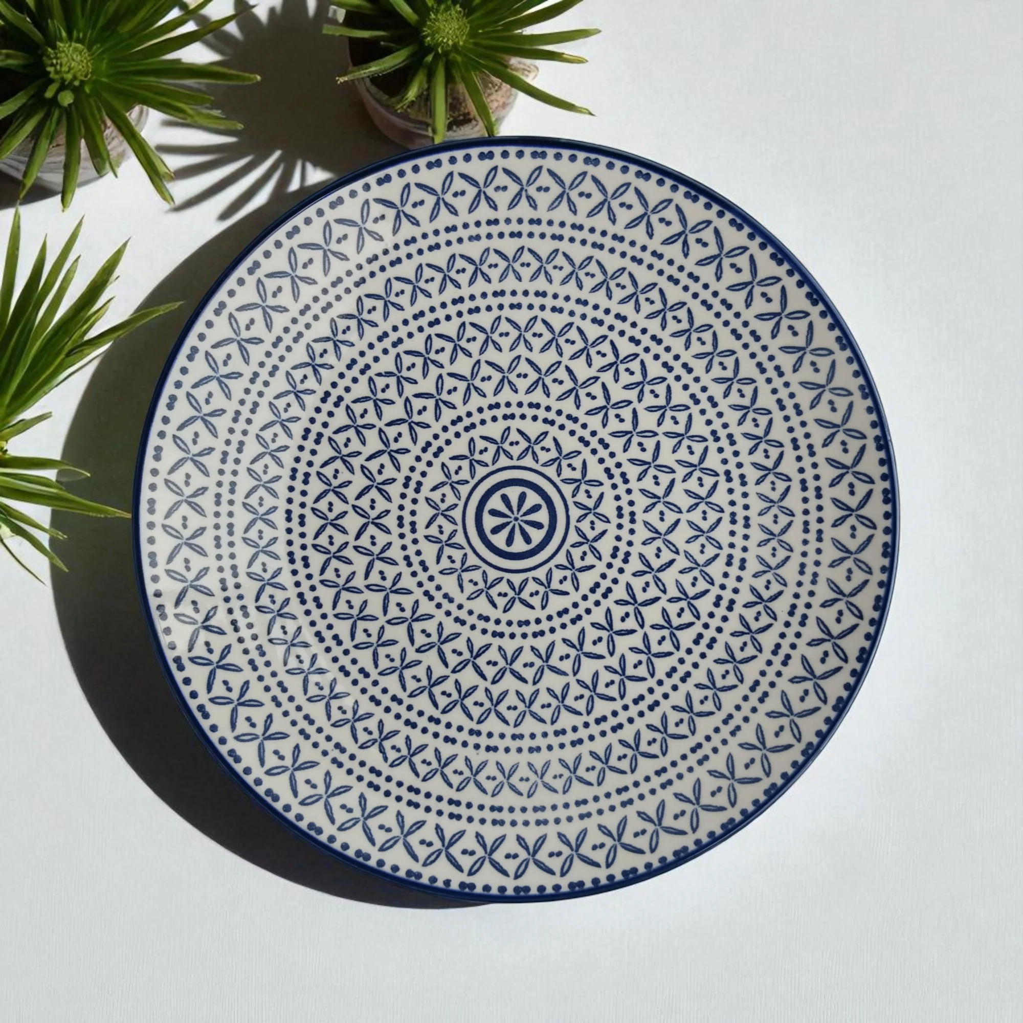 Patterned Ceramic Plate (7.5 inch) - Image 3