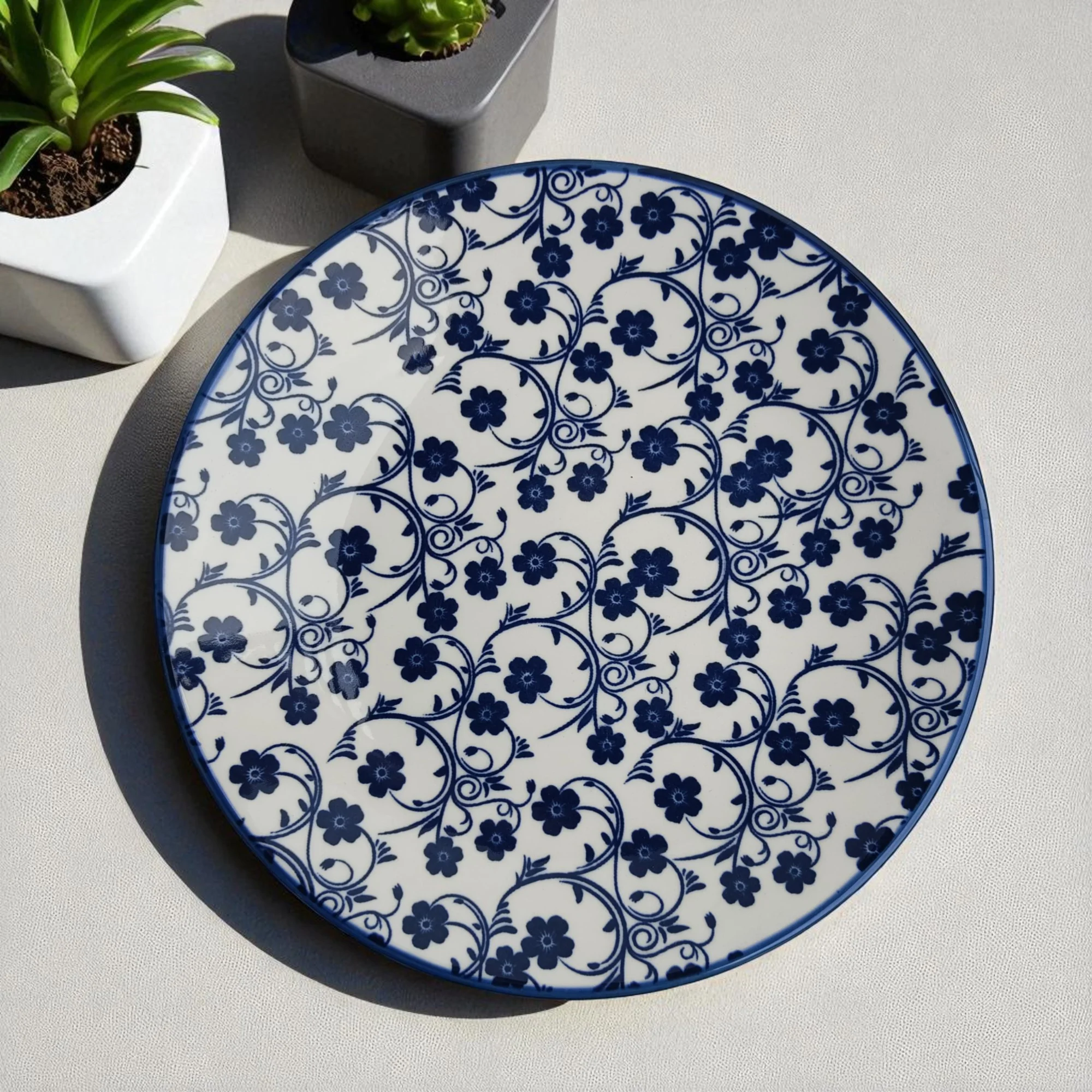 Patterned Ceramic Plate (7.5 inch) - Image 5