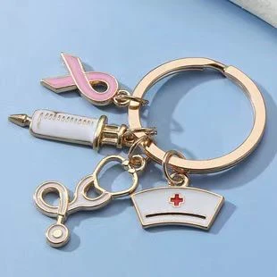 Health Professional Metallic Keychain - Image 3