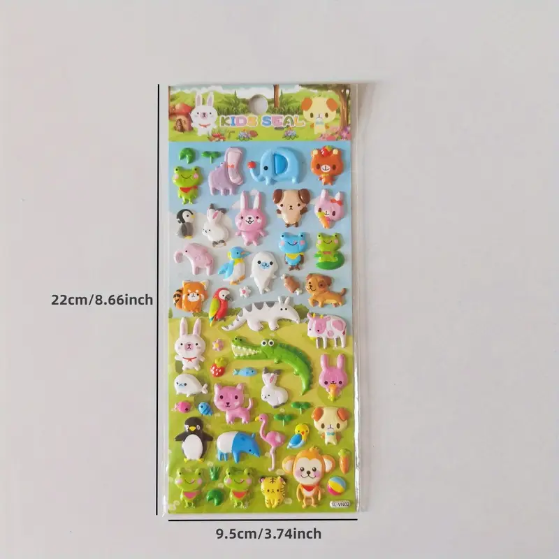 Jungle Theme 3D Stickers - Image 3