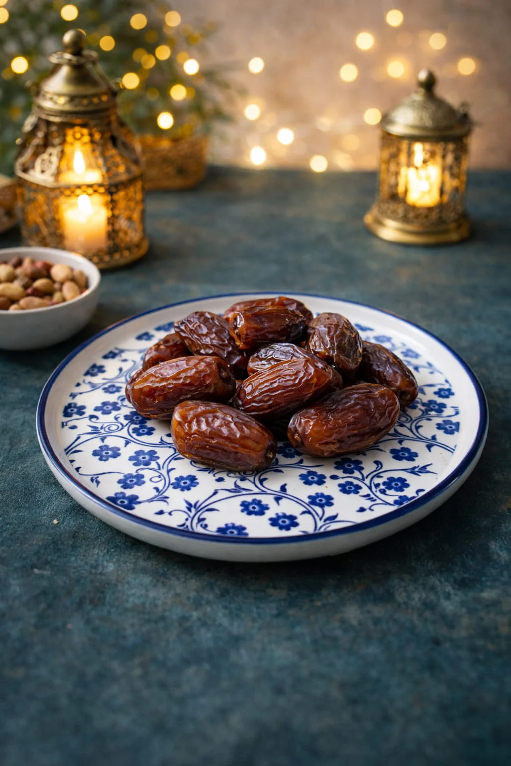 Patterned Ramadan Dates Serving Plate (5inch) - Image 4