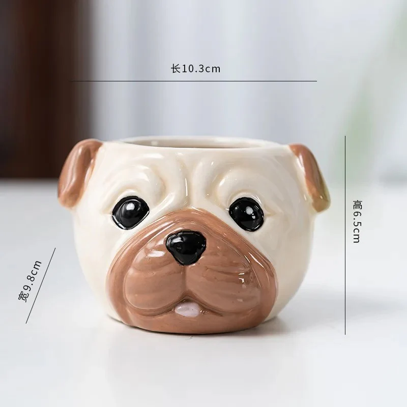 Mini Dog Succulent Plant Pot - Image 8