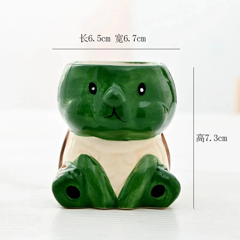 Mini Animal Ceramic Succulent Pot - Image 12