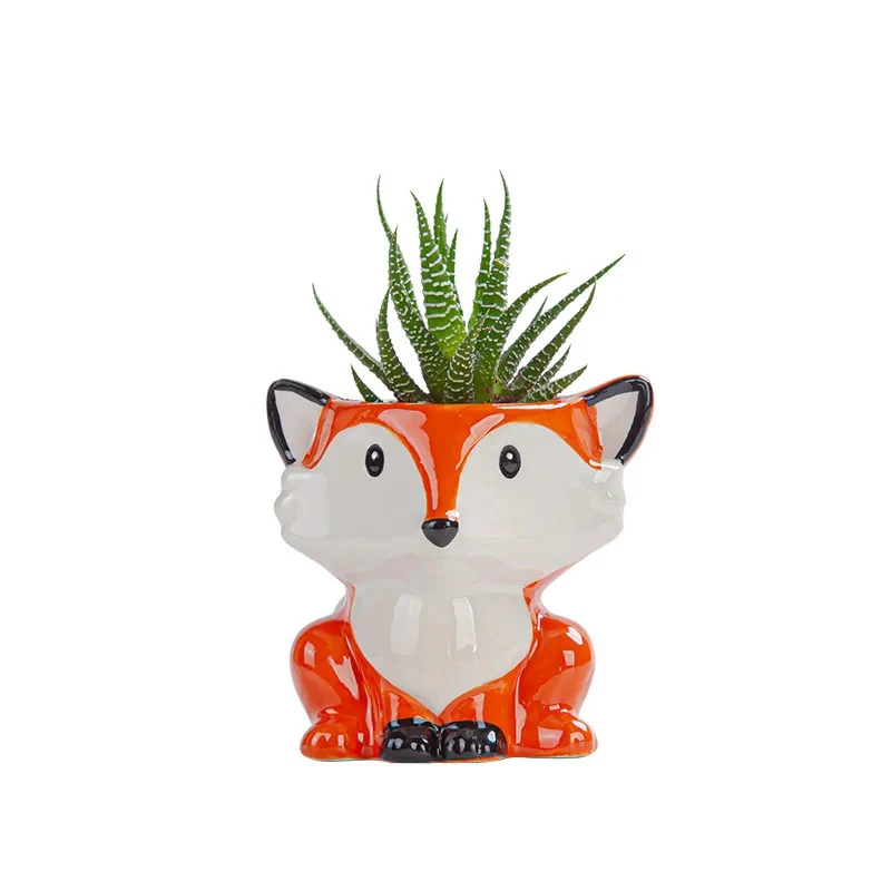 Farm Animal Ceramic Succulent Pot - Image 10