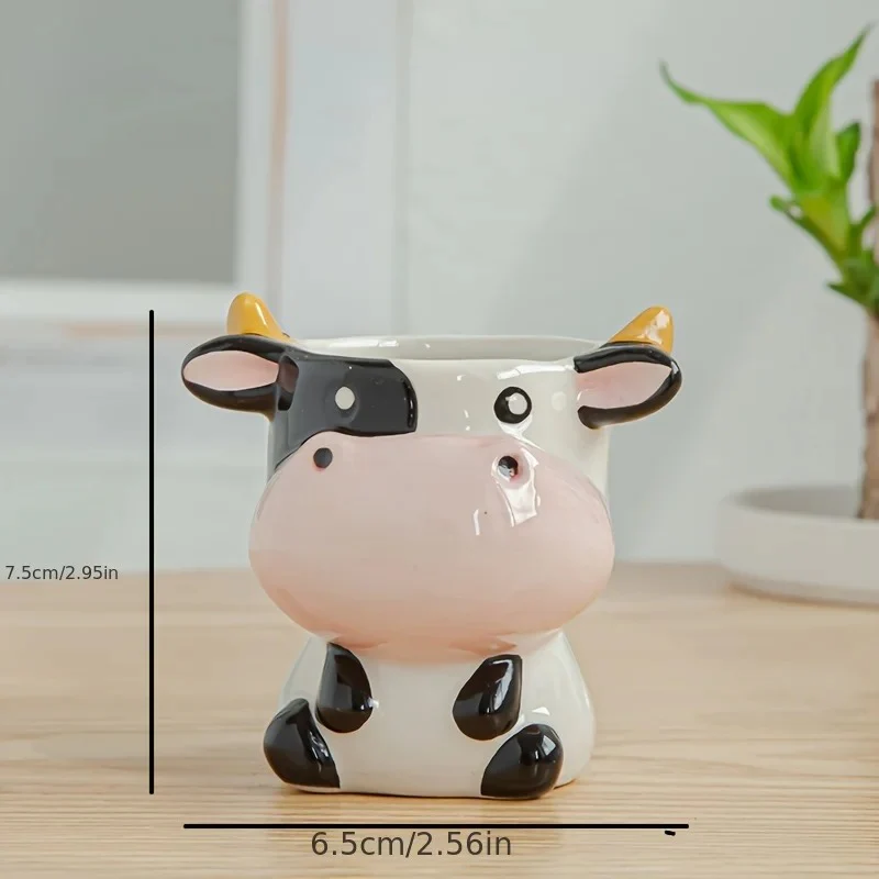 Farm Animal Ceramic Succulent Pot - Image 9