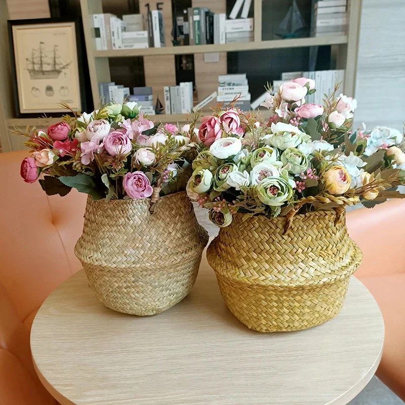 Plain Handwoven Seagrass Basket (XL) - Image 4