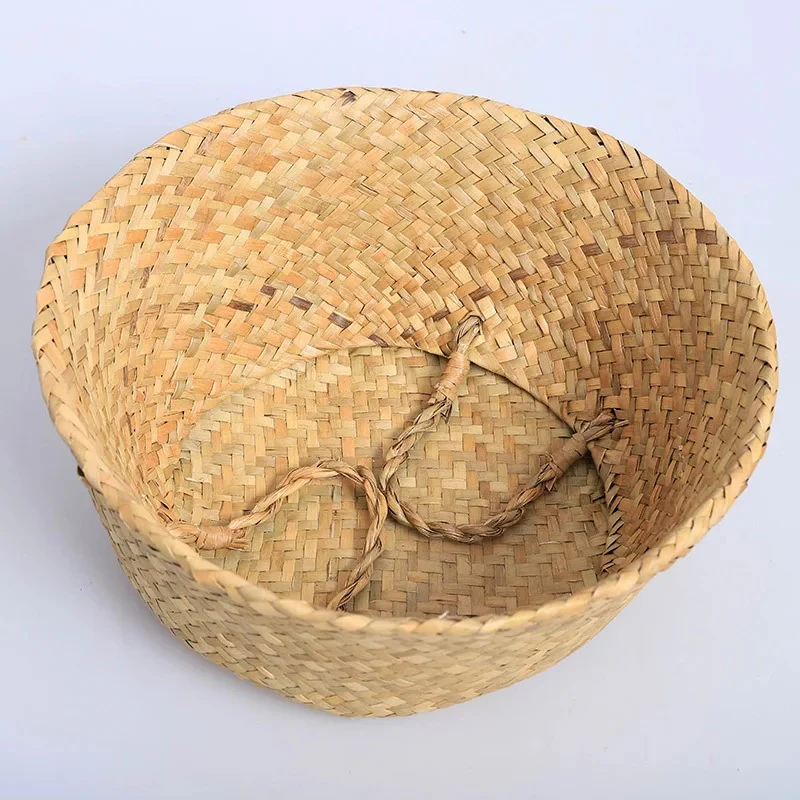 Plain Handwoven Seagrass Basket (XL) - Image 5