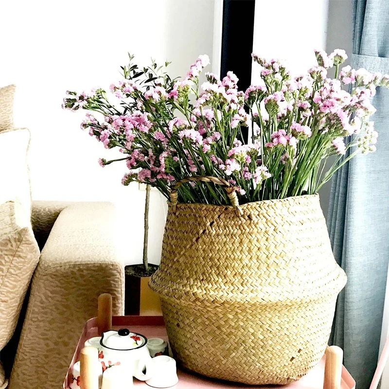 Plain Handwoven Seagrass Basket (XL) - Image 7