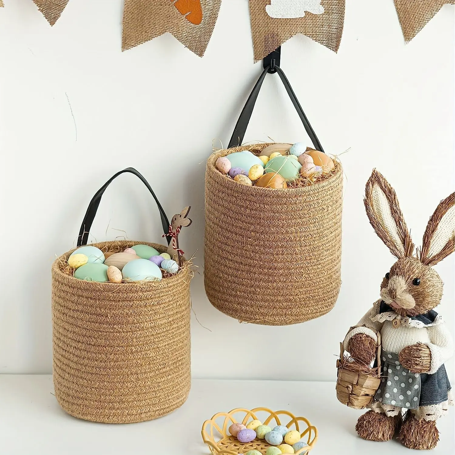 Cotton Rope Storage Basket - Image 3