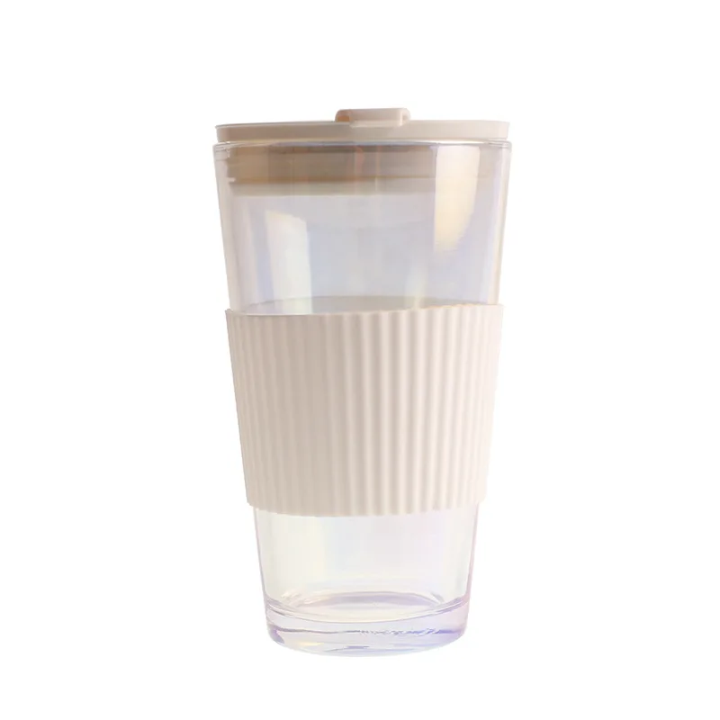 Glass Tumbler with Silicone Grip (450ml) - Image 9