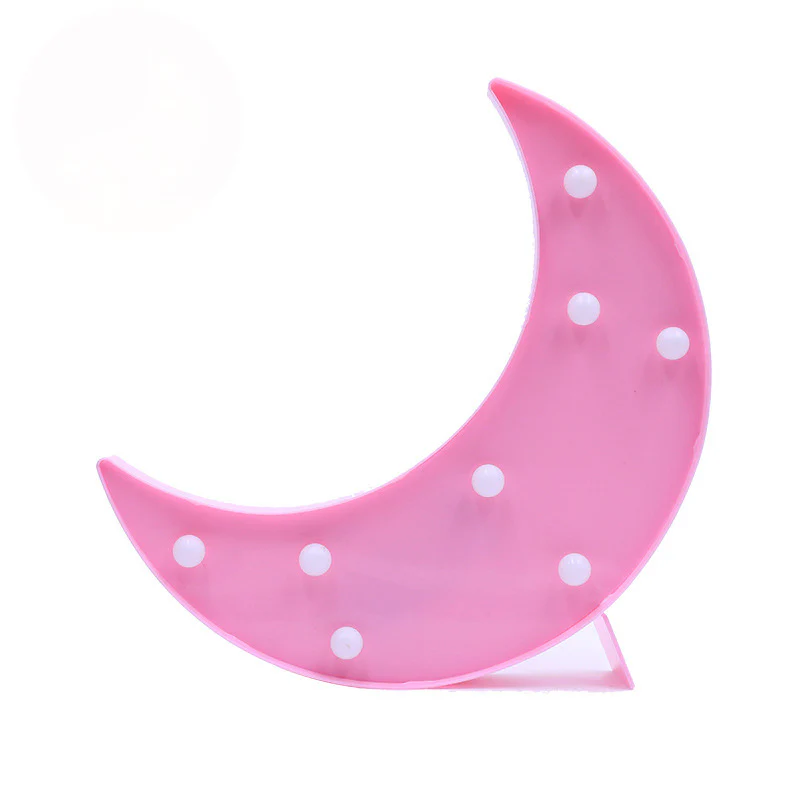 Battery Operated Moon Night Lamp- LED Crescent Light - Image 6